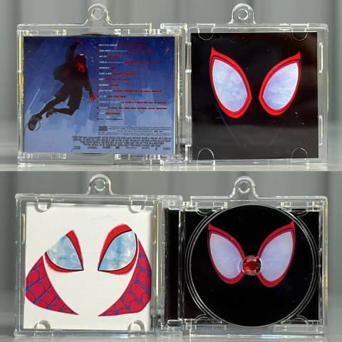 스파이더맨 뉴 유니버스 사운드트랙 NFC 미니 앨범 CD 키링