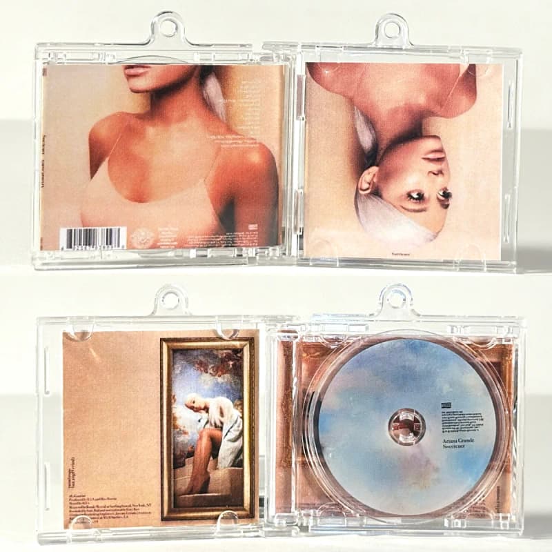주걸륜 이니셜 J 베스트 앨범 NFC 미니 CD 키링 25