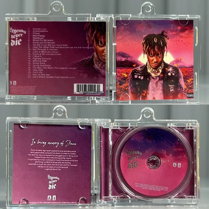 XXX텐타시온 17 NFC 미니 앨범 CD 키링 7