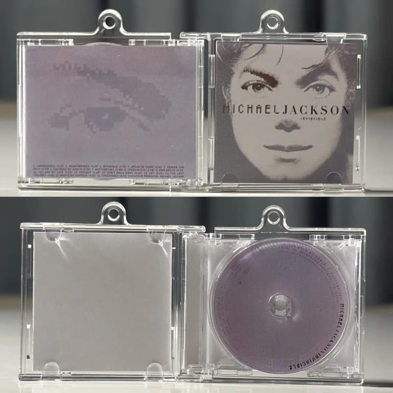 마이클 잭슨 NFC 미니 앨범 CD 키링 6