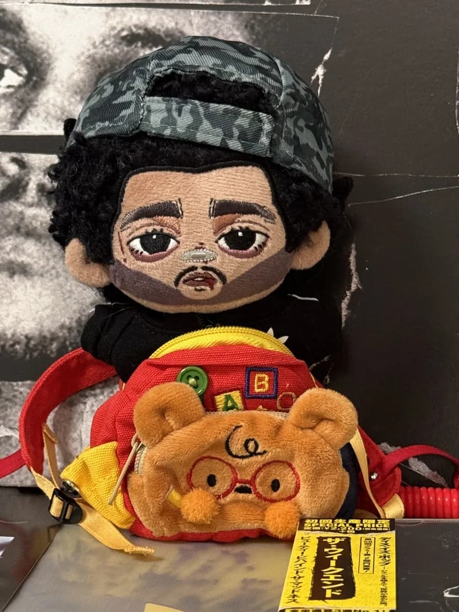 (1:1 수제제작)더 위켄드 애프터 아워스 룩 10cm 솜인형 (불가사리 바디) 7