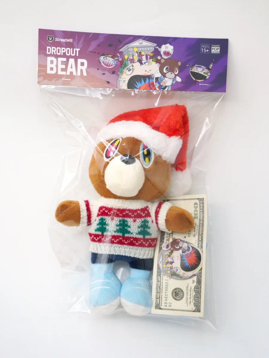 칸예 웨스트 드롭아웃 베어 인형 26cm (크리스마스 · 기본) 상세 2