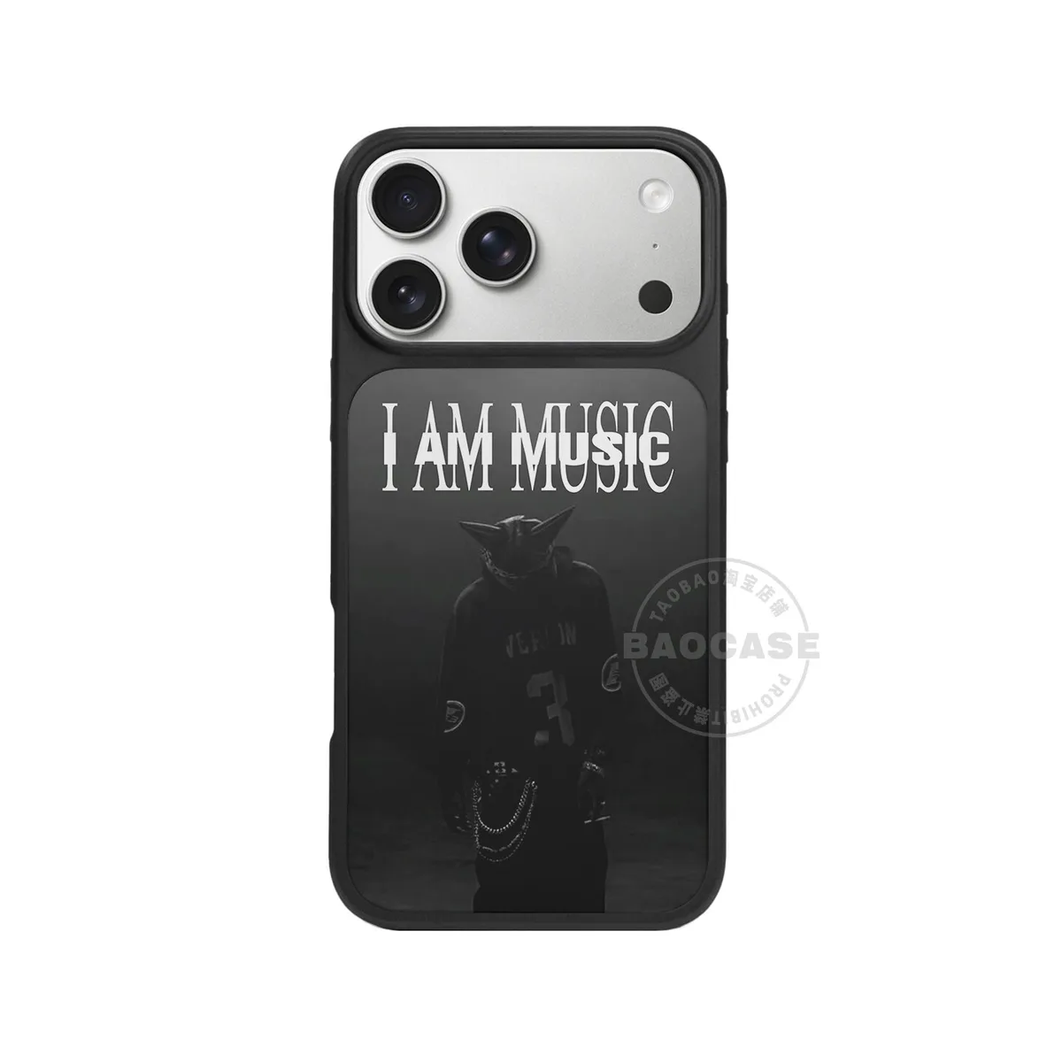 플레이보이 카티 아이 엠 뮤직 무광 아이폰 케이스 상세 1