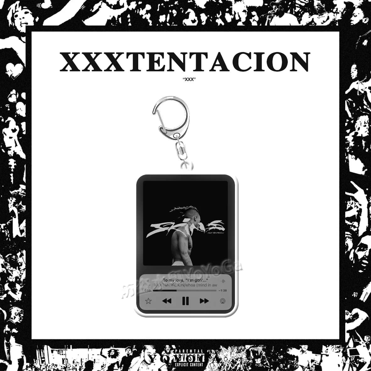 XXX텐타시온 17 · ? · 스킨스 앨범 아크릴 키링 (6종) 9