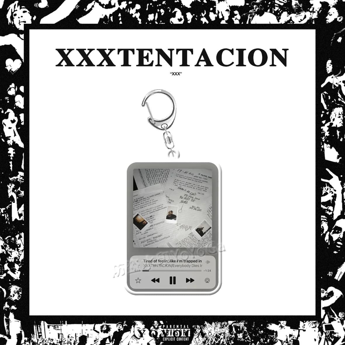 XXX텐타시온 17 · ? · 스킨스 앨범 아크릴 키링 (6종) 11