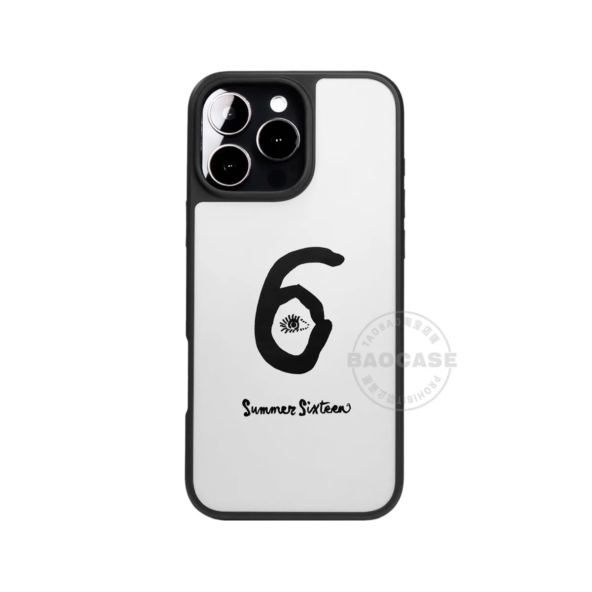 드레이크 서머 식스틴 6 아트워크 아이폰 케이스 (화이트) 상세 2