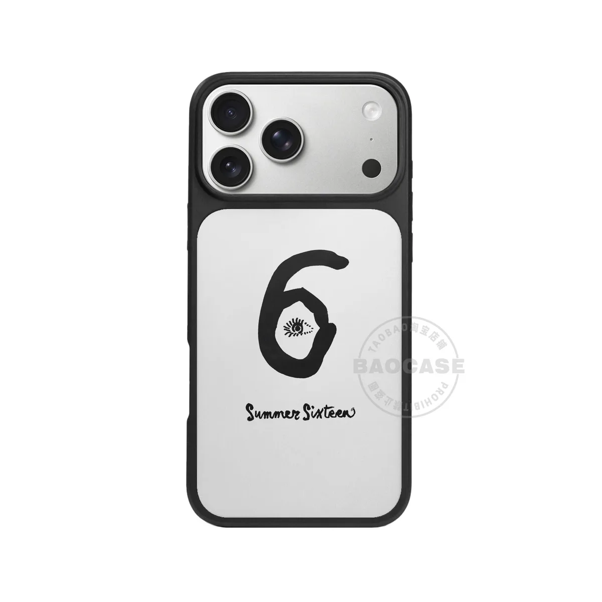 드레이크 서머 식스틴 6 아트워크 아이폰 케이스 (화이트) 상세 1
