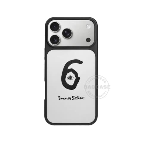 드레이크 서머 식스틴 6 아트워크 아이폰 케이스 (화이트)
