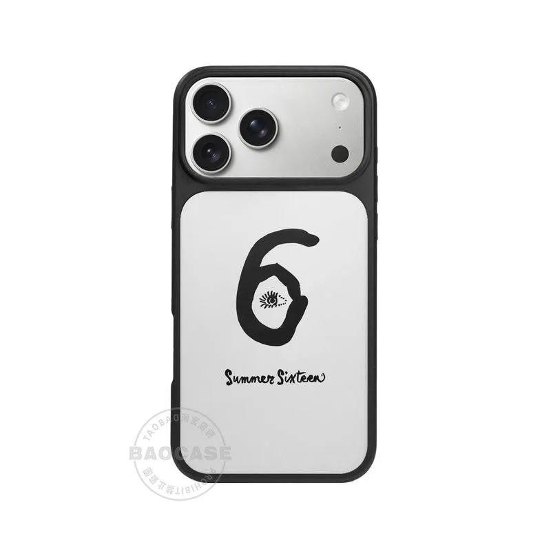 드레이크 서머 식스틴 6 아트워크 아이폰 케이스 (화이트) 6