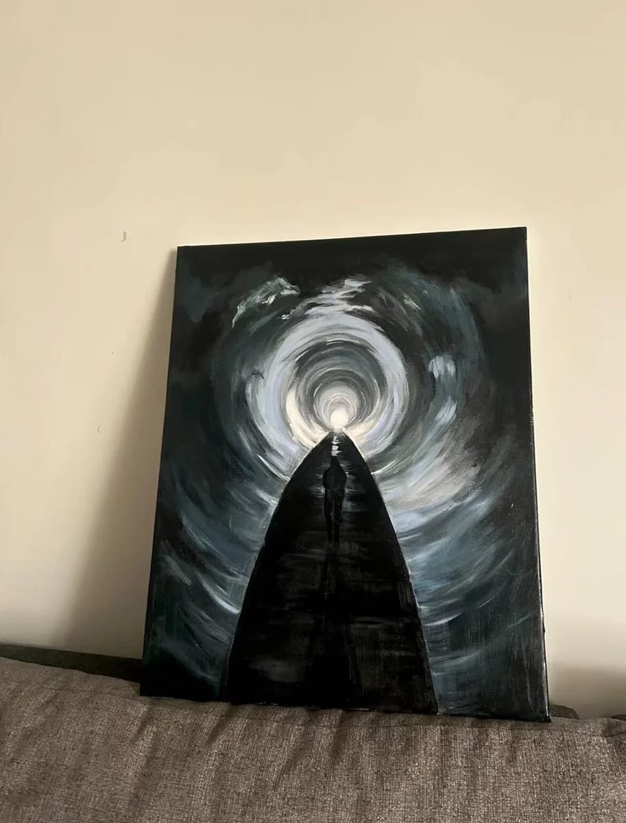 칸예 웨스트 불리 하이커우 그림 (40x50) 상세 1
