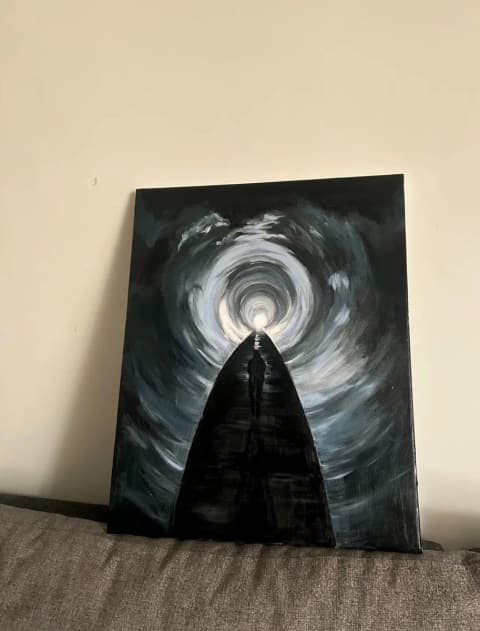 칸예 웨스트 불리 하이커우 그림 (40x50)
