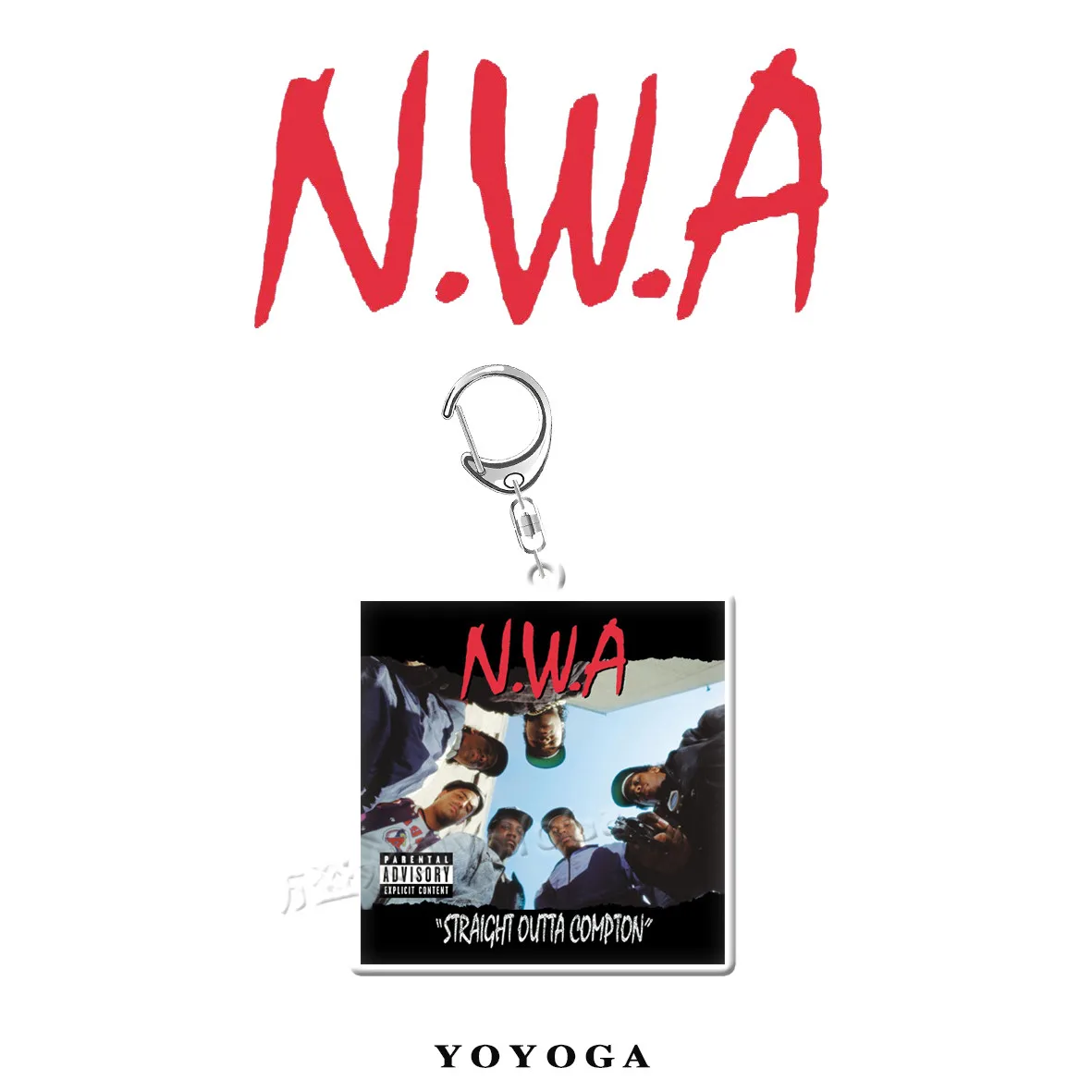 N.W.A 스트레이트 아웃타 컴튼 · 그레이티스트 히츠 아크릴 키링 7
