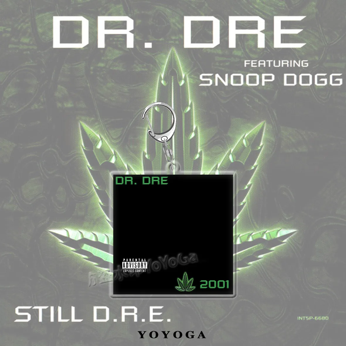 닥터 드레 더 크로닉 · 2001 · 스틸 D.R.E. 아크릴 키링 11