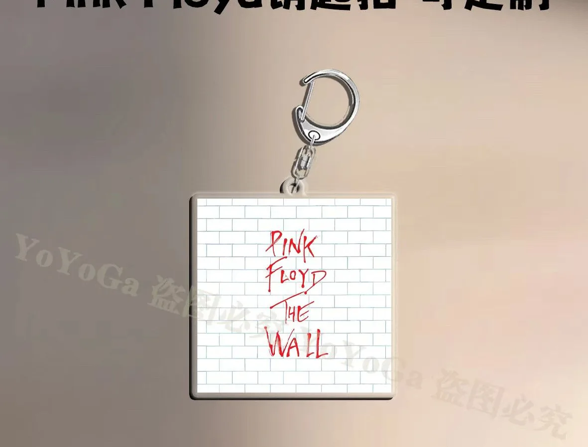 핑크 플로이드 다크 사이드 오브 더 문 · 더 월 앨범 양면 키링 7