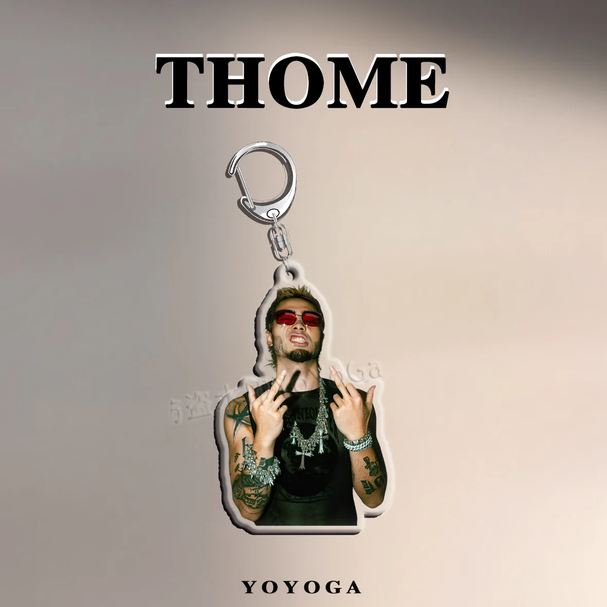 THOME 킬 톰 로고 · 무대 사진 양면 키링 (6종) 6