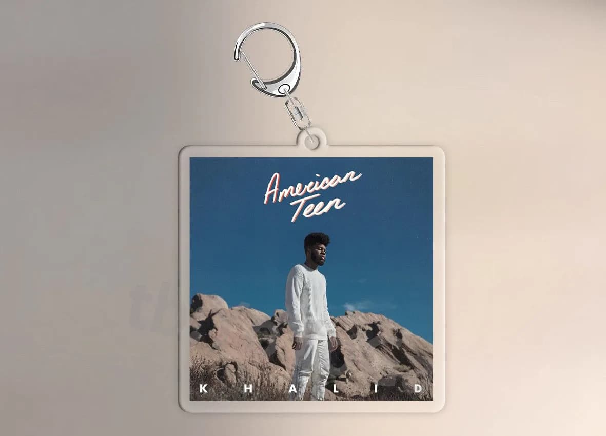 더 위켄드 · 켄드릭 라마 · 프랭크 오션 외 앨범 커버 양면 키링 (10종) 9