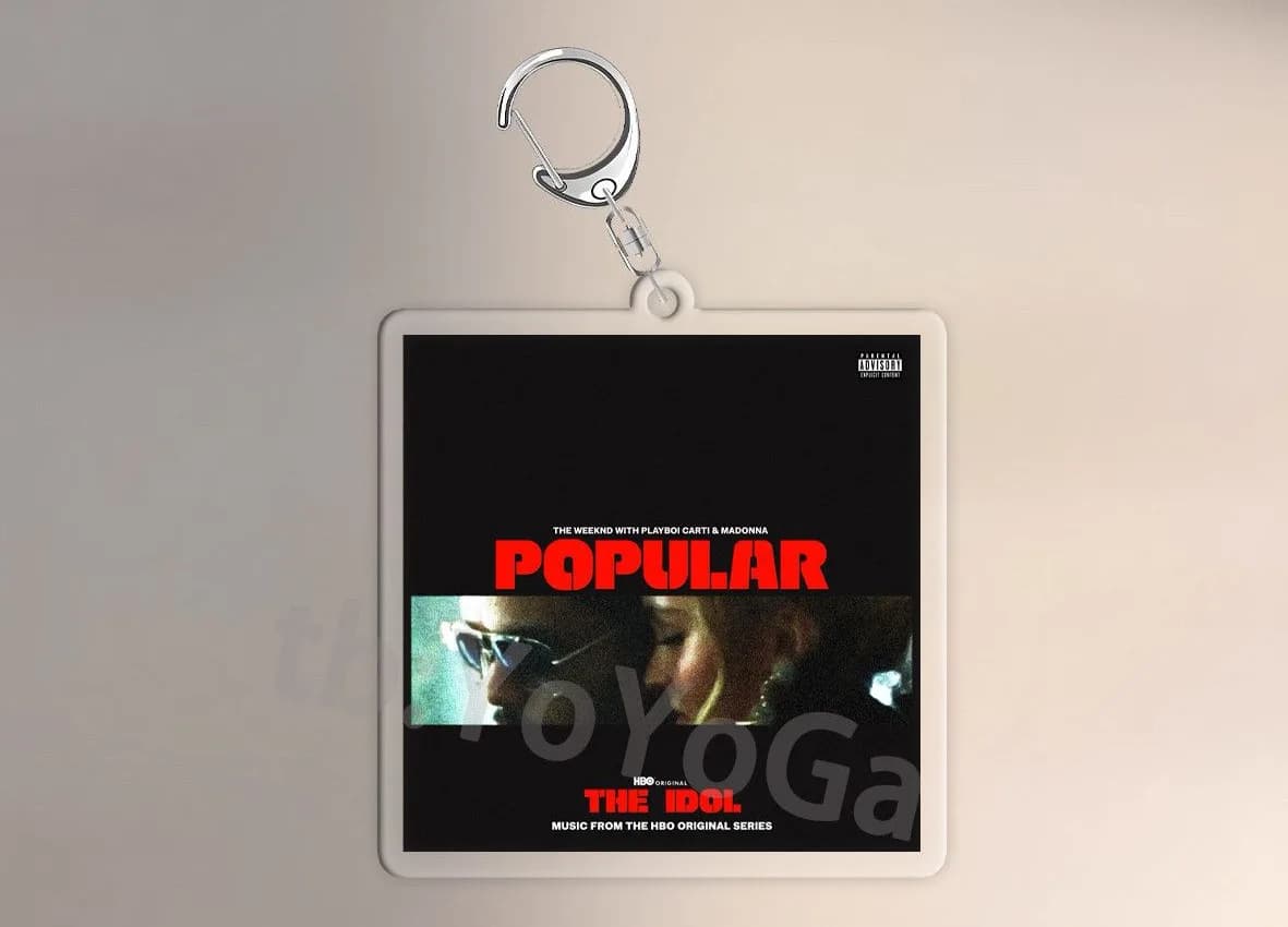 더 위켄드 · 켄드릭 라마 · 프랭크 오션 외 앨범 커버 양면 키링 (10종) 13