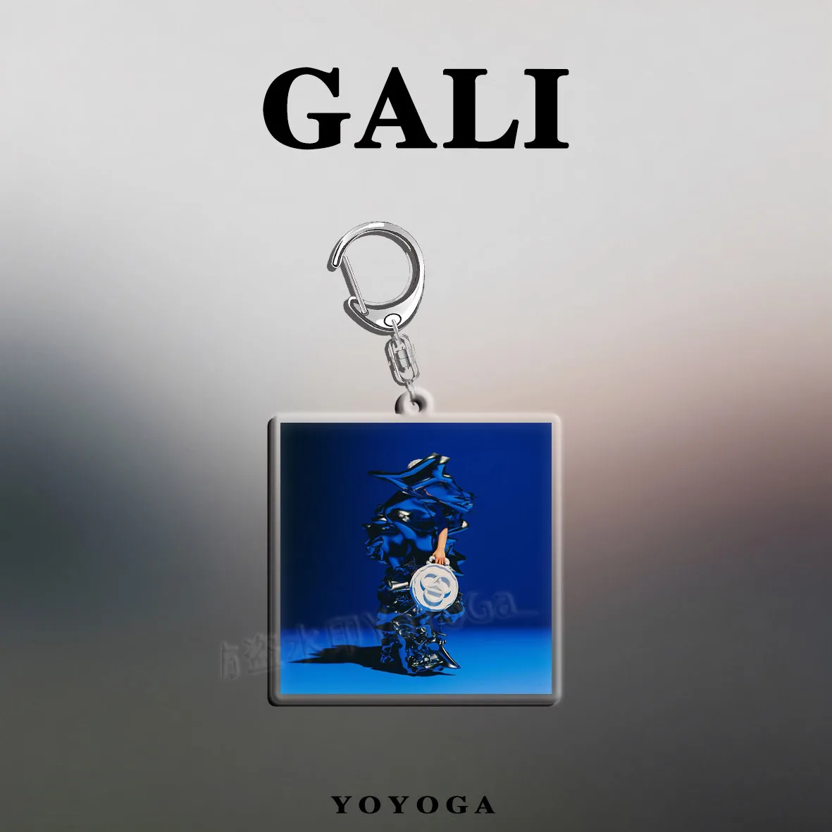 갈리 GALI 아틀란티스 · 샹타운 곡 아트 양면 키링 (6종) 3