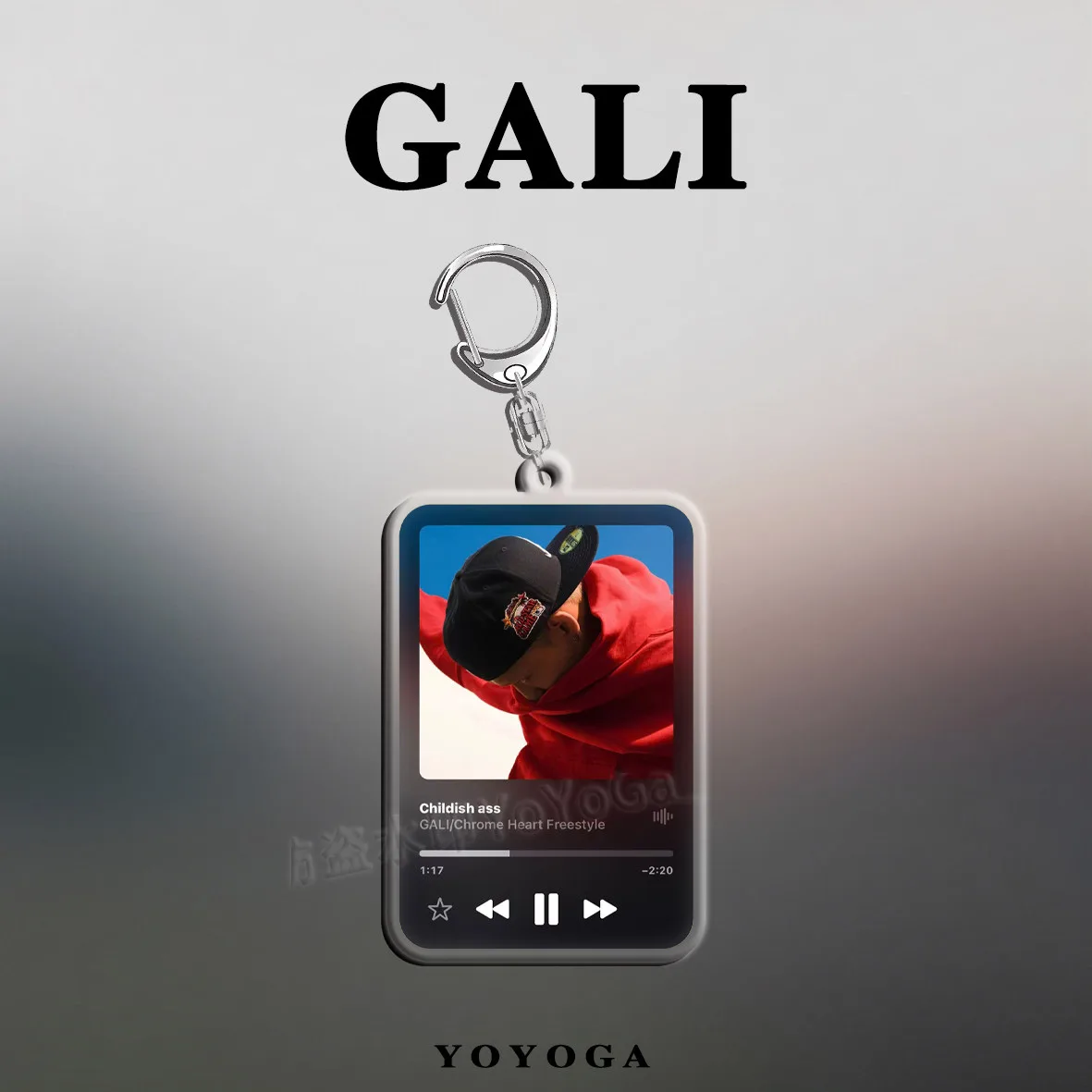 갈리 GALI 아틀란티스 · 샹타운 곡 아트 양면 키링 (6종) 10