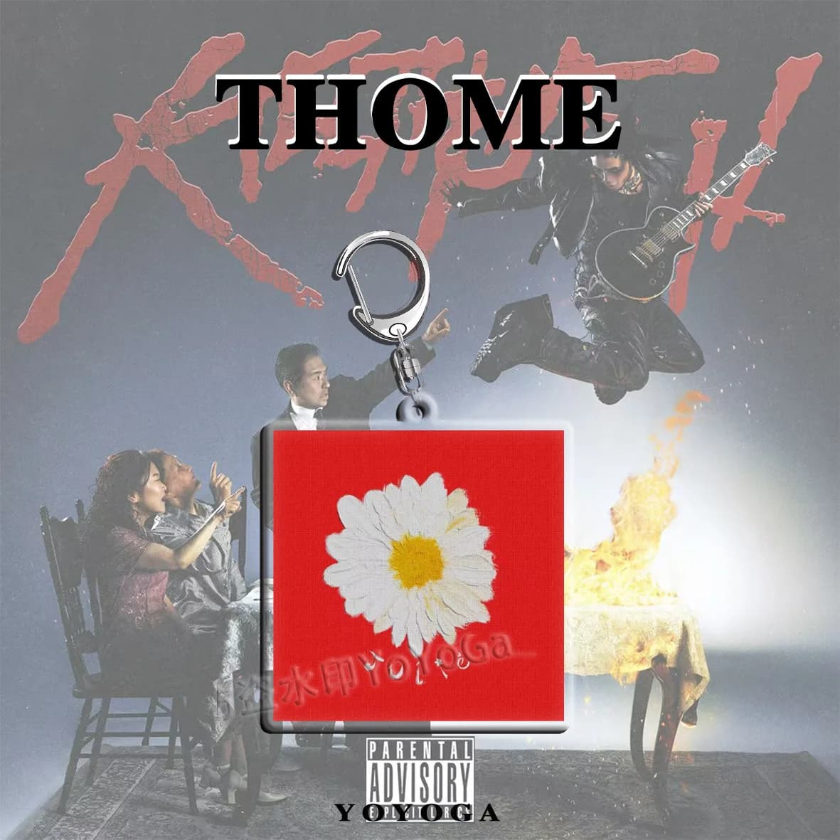 THOME 킬 톰 앨범 커버 · 플레이어 양면 키링 (6종) 9