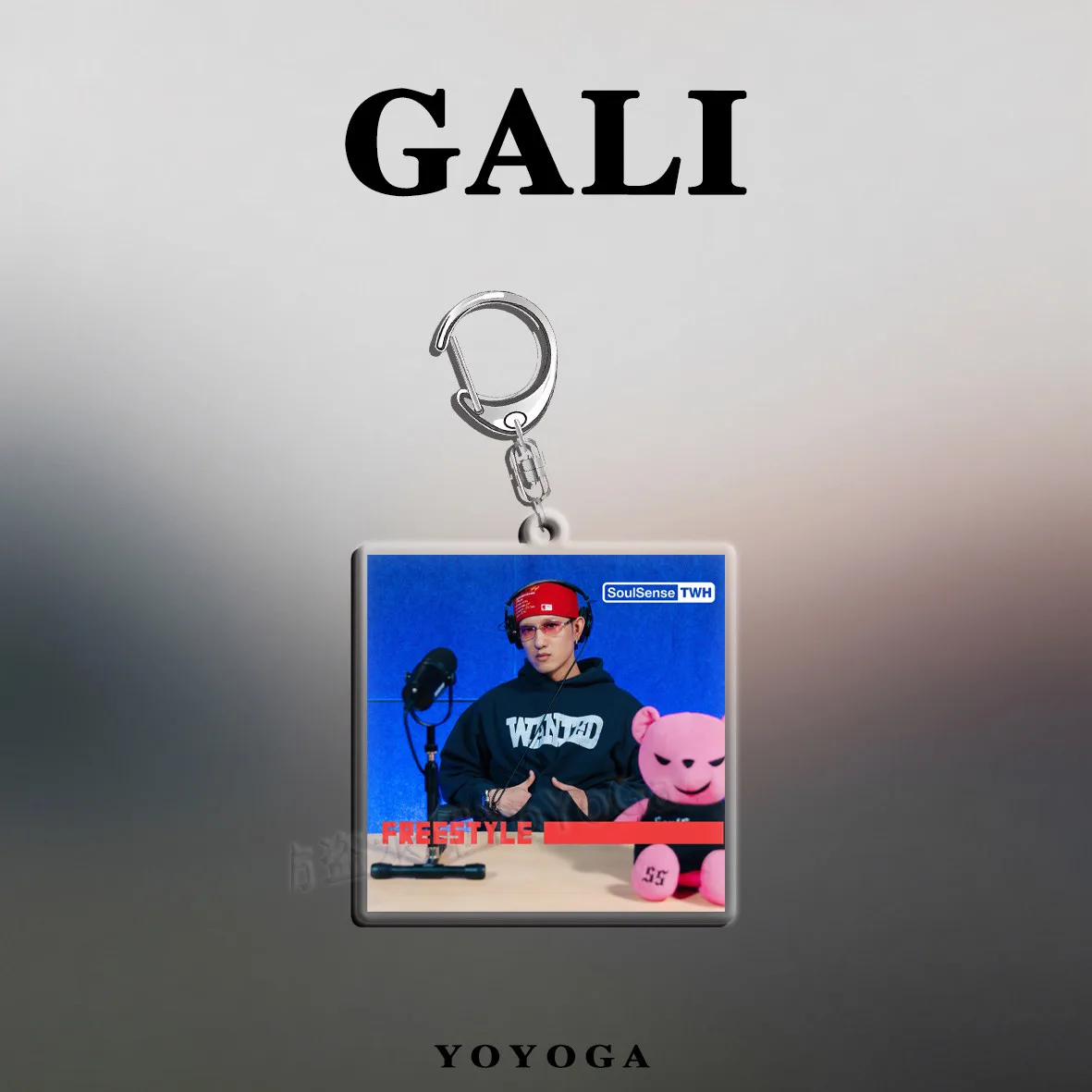 갈리 GALI 아틀란티스 · 샹타운 곡 아트 양면 키링 (6종) 9